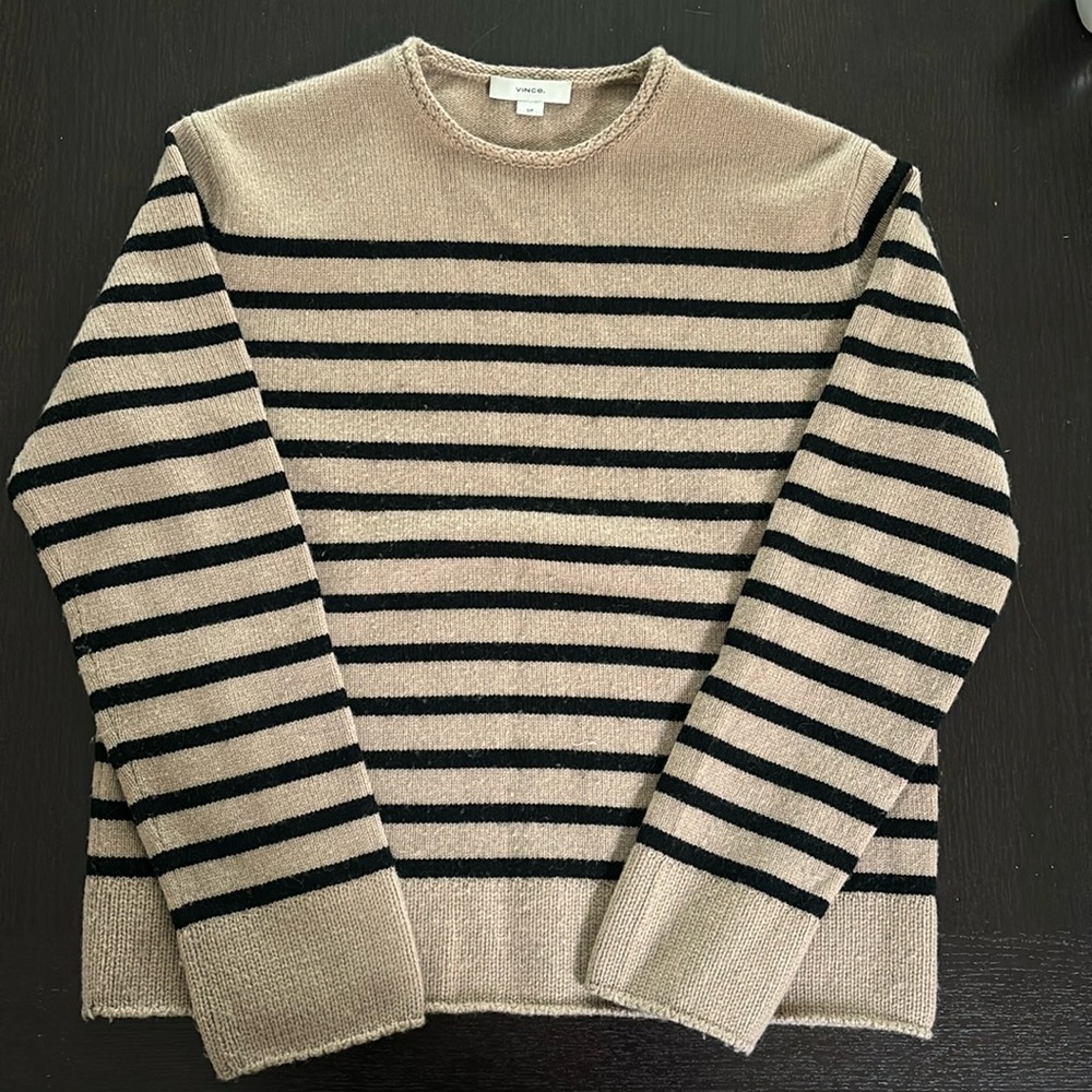 VINCE Wool and Cashmere Sweater S